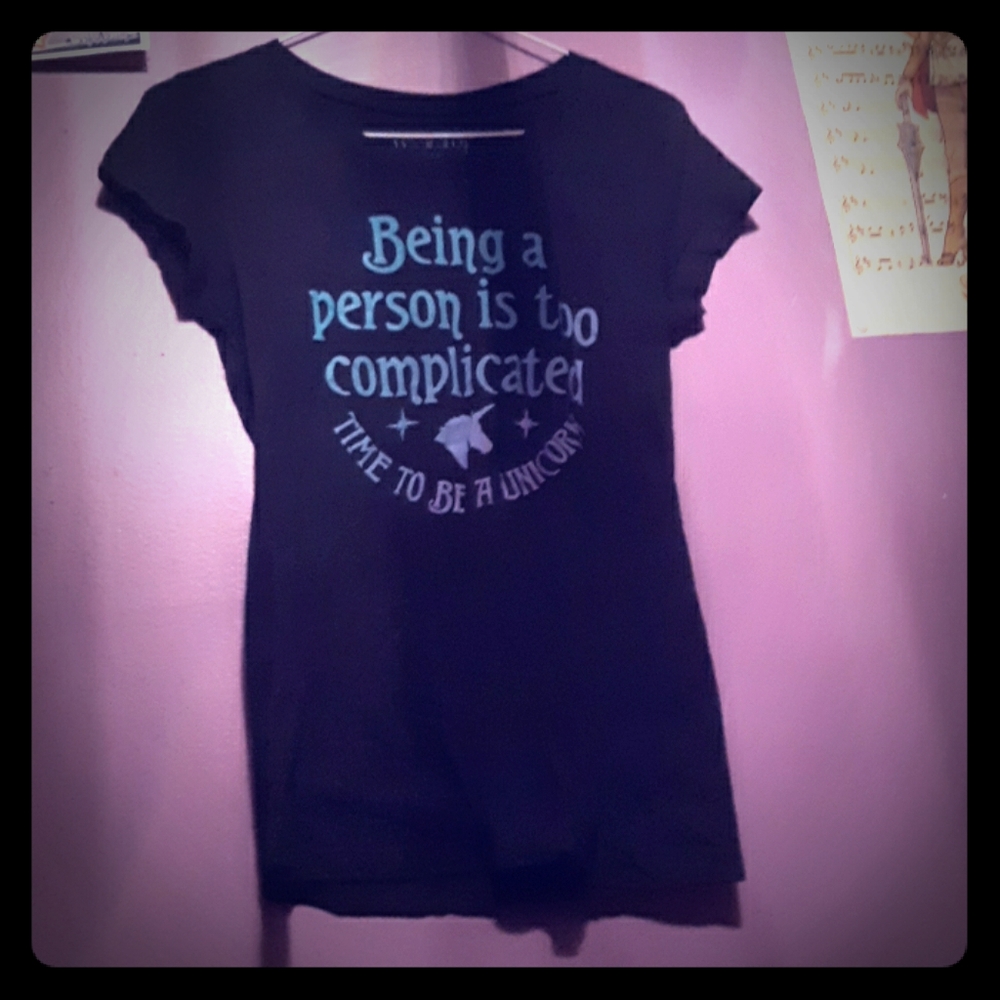 Being a person is too complicated, time to be a 🦄